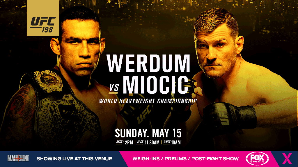 UFC 198: Werdum vs. Miocic Predictions