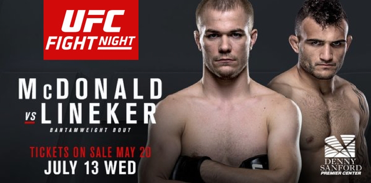 UFC Fight Night 91: McDonald vs.&nbsp;Lineker