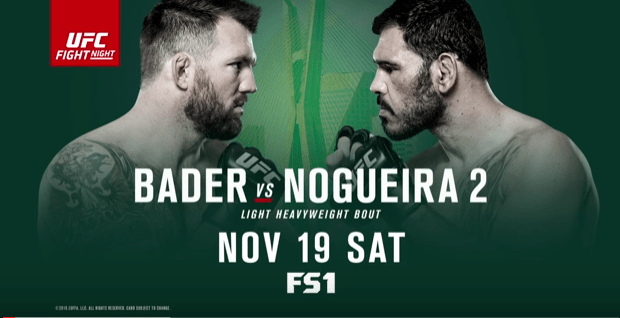 UFC Fight Night 100: Bader vs. Nogueira II&nbsp;Predictions