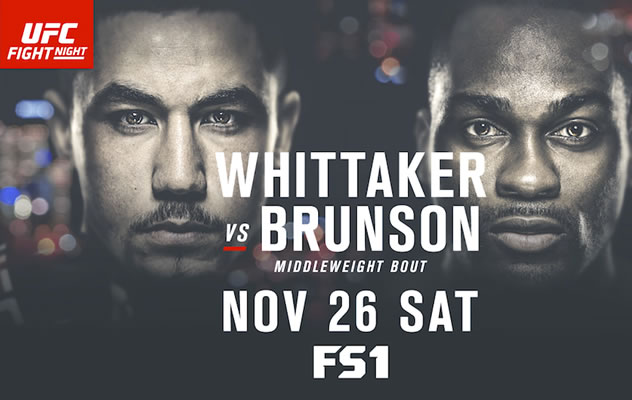 UFC Fight Night 101: Whittaker vs. Brunson&nbsp;Predictions