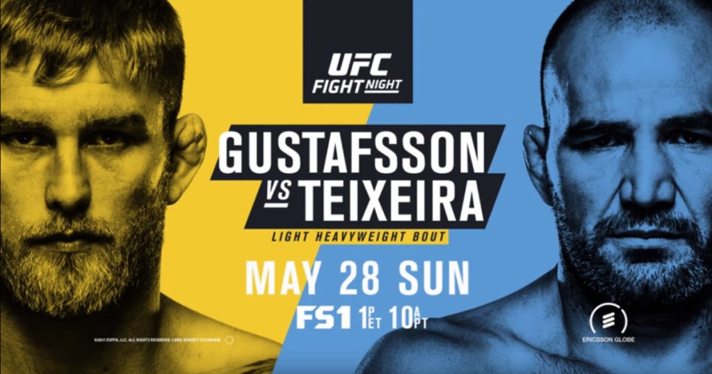 UFC Fight Night 109: Gustafsson vs. Teixeira&nbsp;Predictions