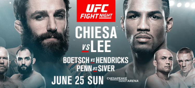 UFC Fight Night Fight Night 112: Chiesa vs.&nbsp;Lee