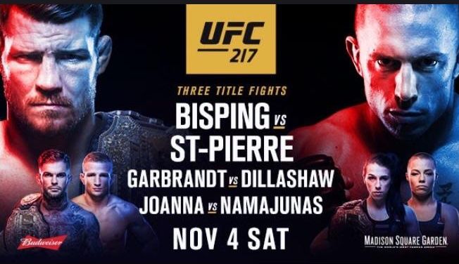 UFC 217: Bisping vs. St. Pierre&nbsp;Predictions