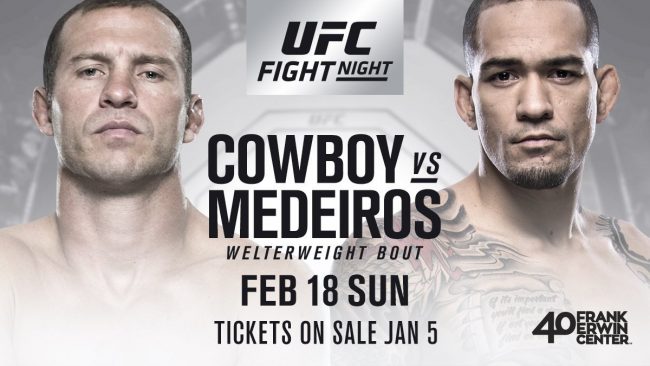 UFC Fight Night 126: Cerrone vs. Medeiros&nbsp;Predictions