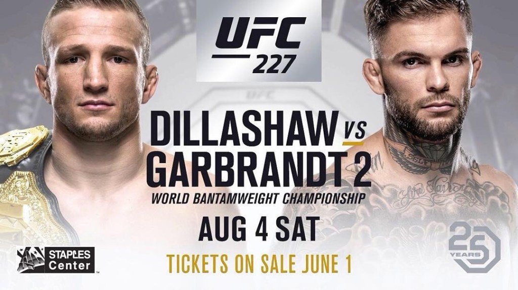 UFC 227: Dillashaw vs. Garbrandt II&nbsp;Predictions