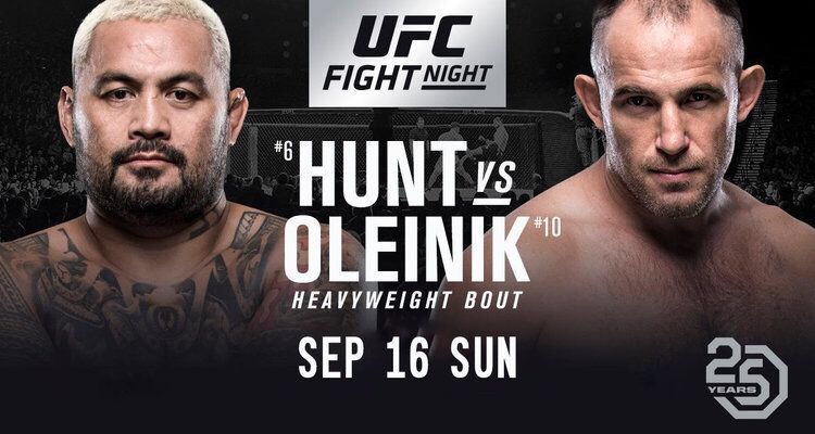 UFC Fight Night 136: Hunt vs. Oleinik&nbsp;Predictions