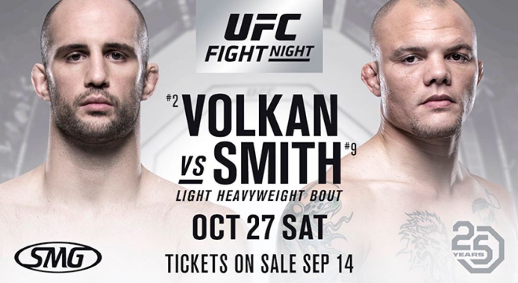 UFC Fight Night 138: Oezdemir vs. Smith&nbsp;Predictions