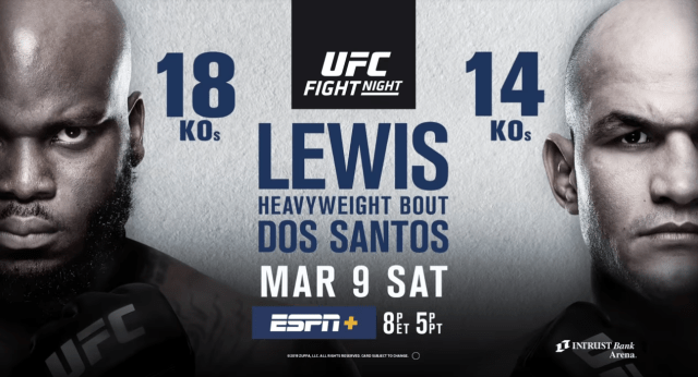 UFC on ESPN+ 4: Lewis vs. Dos Santos&nbsp;Predictions