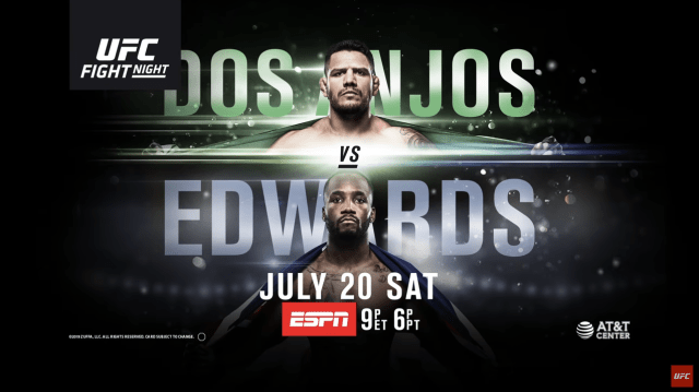 UFC on ESPN 4: dos Anjos vs. Edwards&nbsp;Predictions