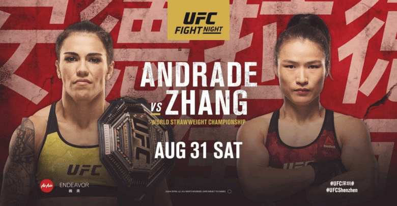 UFC on ESPN+ 15: Andrade vs. Zhang&nbsp;Predictions