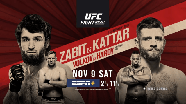 UFC on ESPN+ 21: Magomedsharipov vs. Kattar&nbsp;Predictions
