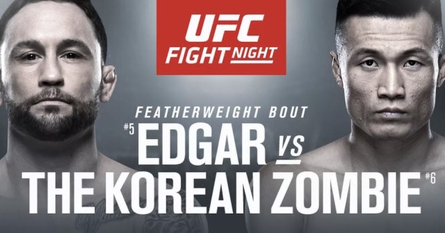 UFC on ESPN+ 23: Edgar vs. The Korean&nbsp;Zombie