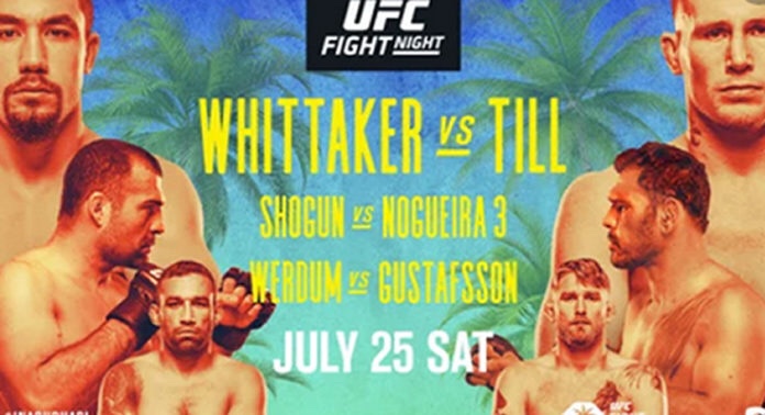 UFC on ESPN 14: Whittaker vs. Till Predictions