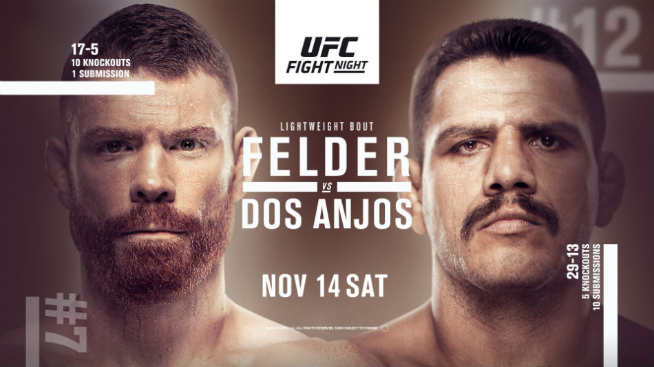 UFC Fight Night 183: Felder vs. dos Anjos&nbsp;Predictions