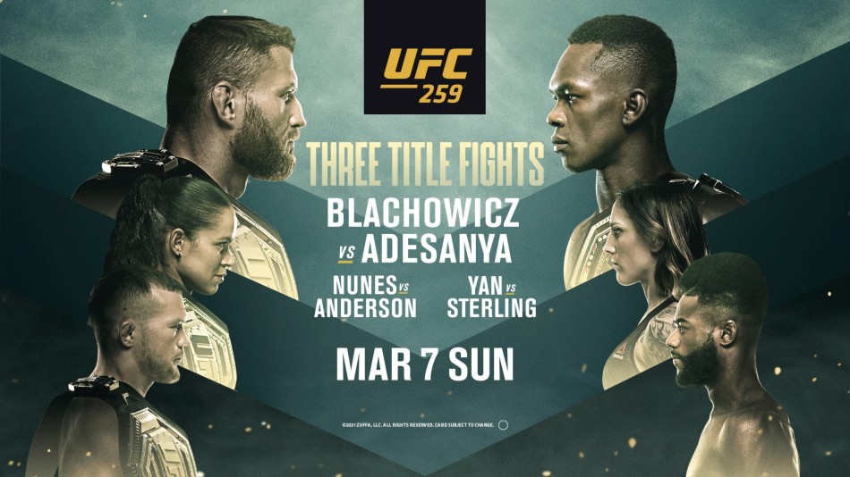 UFC 259: Blachowicz vs. Adesanya&nbsp;Predictions