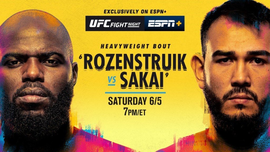 UFC Fight Night 189: Rozenstruik vs. Sakai&nbsp;Predictions