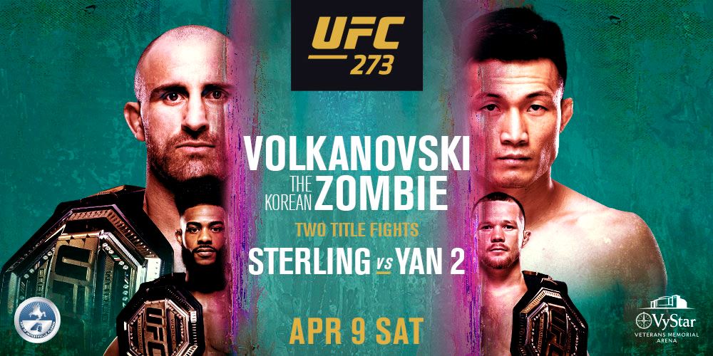 UFC 273: Volkanovski vs. The Korean Zombie Predictions
